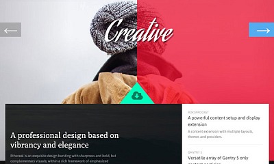 Rockettheme Ethereal - Joomla Template
