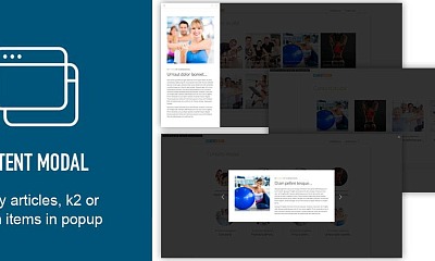 Ol Content Modal - Joomla Extension