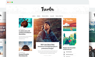 Joomshaper Travelia - Joomla Template