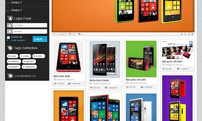 Smartaddons Wall Blog - Joomla Template