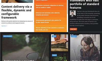 Rockettheme Plethora - Joomla Template