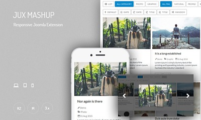 JUX Mashup - Joomla Extension
