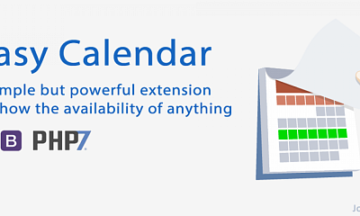 Easy Calendar - Joomla Extension