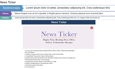 News Ticker Contona 2.0.6