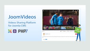 JoomVideos 1.6.4.1 - Joomla Extension