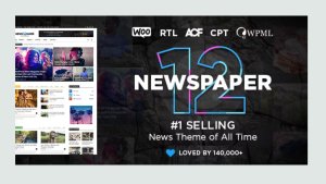 Newspaper - News &amp; WooCommerce WordPress Theme