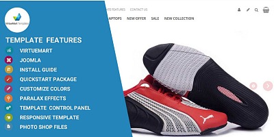 Active Shopping Virtuemart Template Active Shopping Virtuemart Template